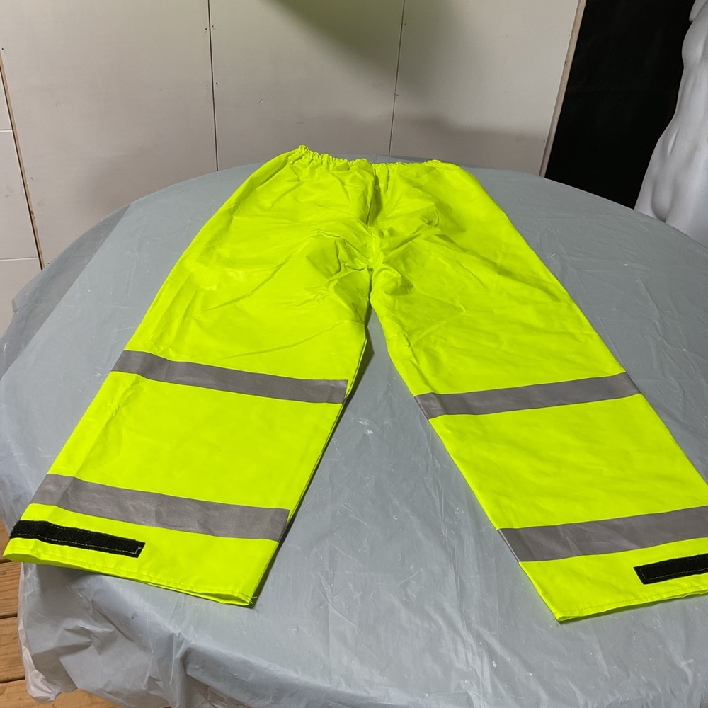 High-Visibility Yellow Safety Pants